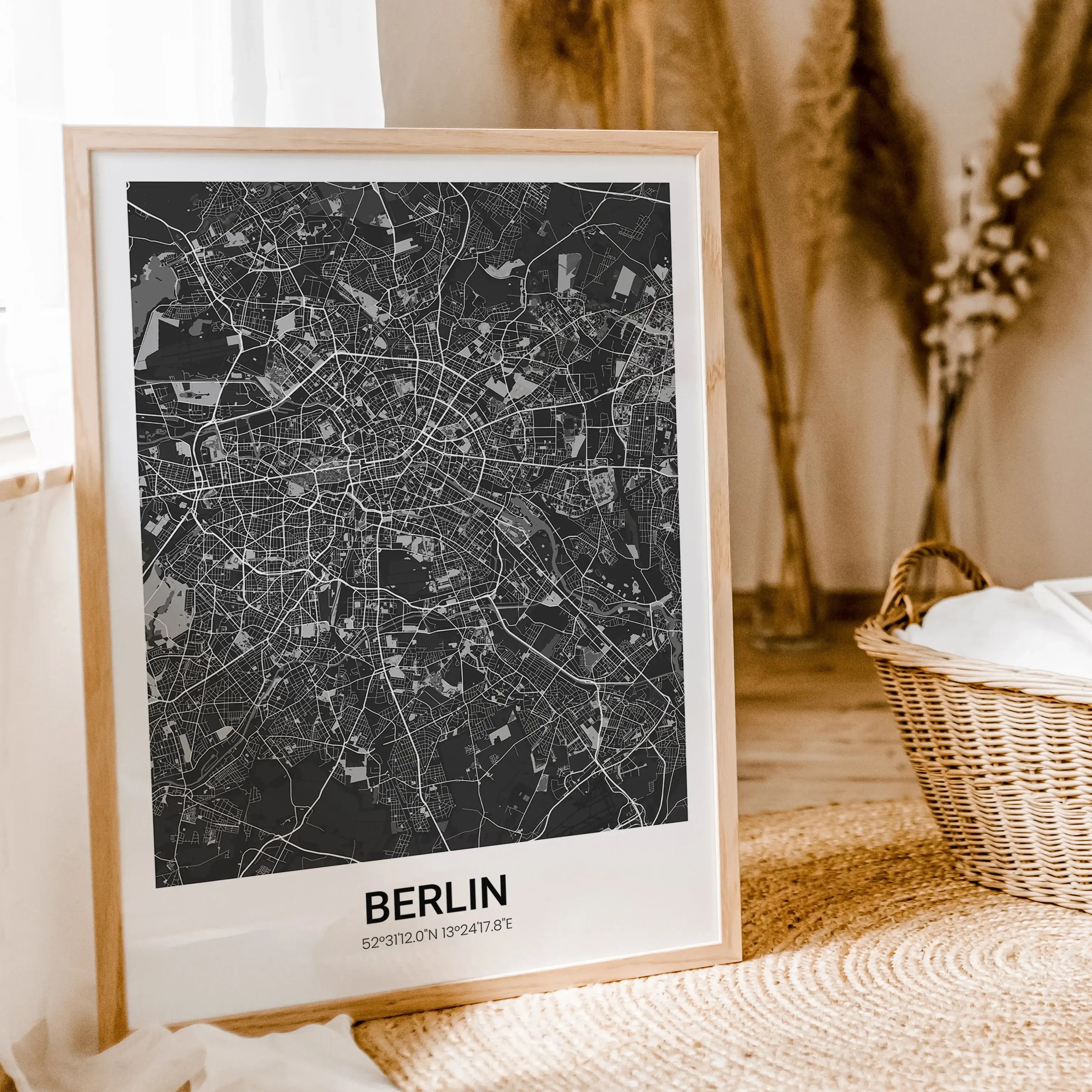 Stadtkarte Poster modern - Personalisiertes Poster - famprints - Entdecke unser Stadtkarte Poster modern – das ideale personalisierte Geschenk für alle, die ihre Lieblingsstadt stilvoll präsentieren möchten. Mit diesem Stadtkarte Poster modern kannst du d