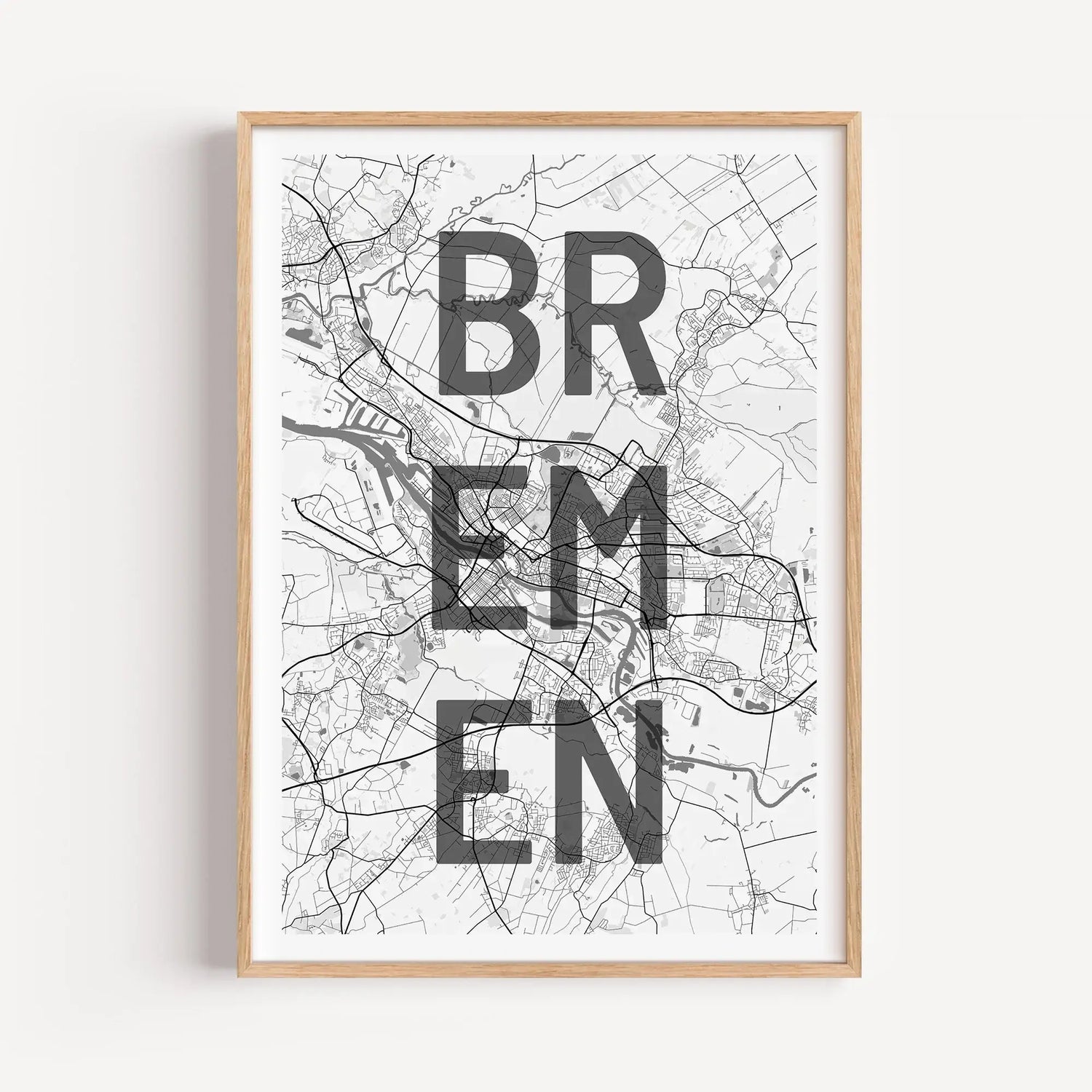 Stadtkarte Poster Overlay - Personalisiertes Poster - famprints - Entdecke dein persönliches Stadtkarte Poster Overlay – das perfekte Geschenk für alle, die ihre Lieblingsstadt stilvoll in Szene setzen möchten! Gestalte dein individuelles Stadtkarte Poste