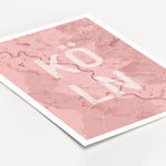 Stadtkarte Poster Overlay - Personalisiertes Poster - famprints - Entdecke dein persönliches Stadtkarte Poster Overlay – das perfekte Geschenk für alle, die ihre Lieblingsstadt stilvoll in Szene setzen möchten! Gestalte dein individuelles Stadtkarte Poste