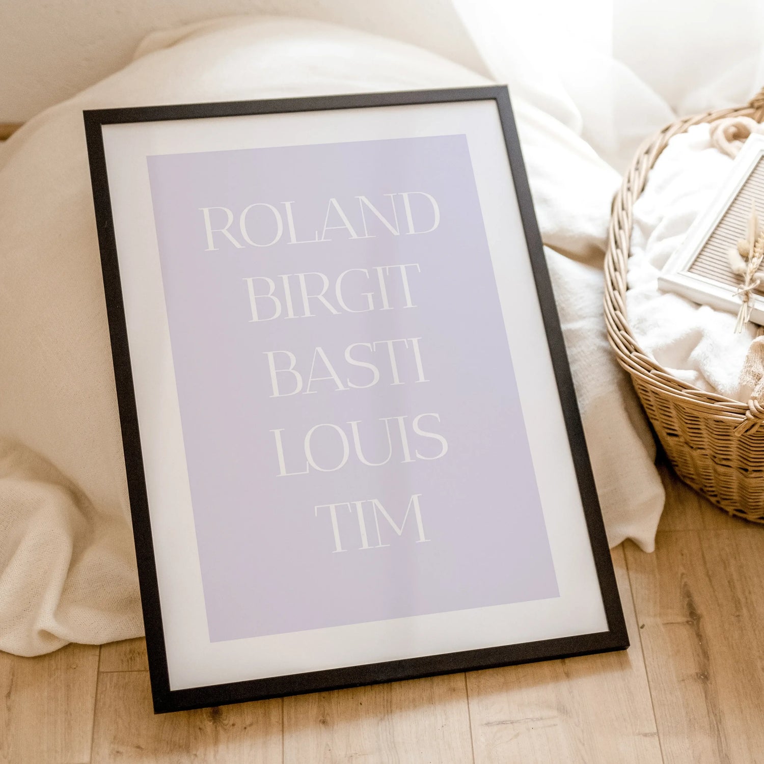 Namensposter Familie-famprints-Personalisiertes Poster-Familie ist das Wichtigste im Leben. Sie sind immer für einen da, egal was passiert. Familie gibt uns Halt und Kraft in schweren Zeiten. Deshalb ist es auch so wertvoll, seine Familie auf einem Namens
