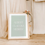 Namensposter Familie-famprints-Personalisiertes Poster-Familie ist das Wichtigste im Leben. Sie sind immer für einen da, egal was passiert. Familie gibt uns Halt und Kraft in schweren Zeiten. Deshalb ist es auch so wertvoll, seine Familie auf einem Namens