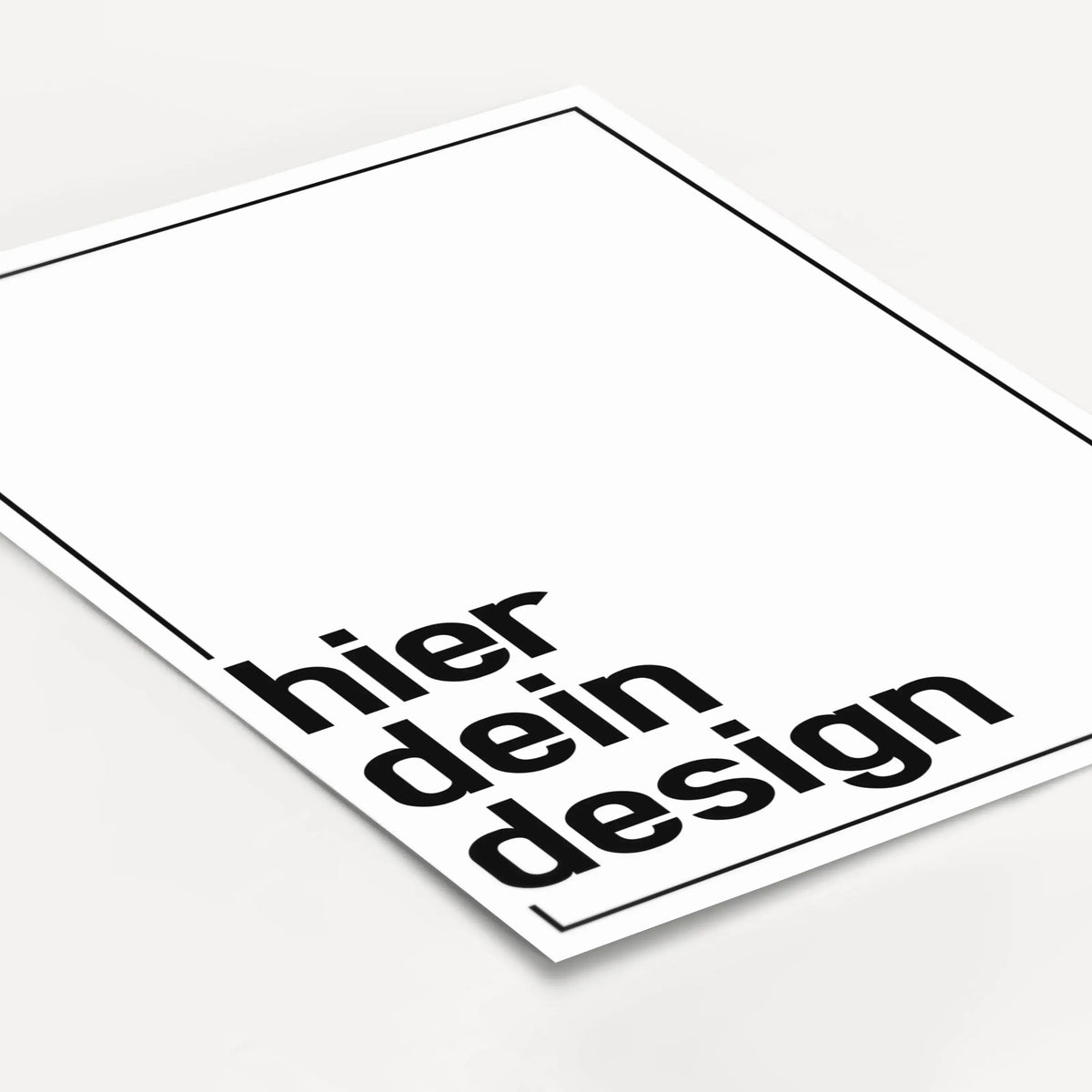 Poster Dein Design-Personalisiertes Poster-famprints-personalisiertes-geschenk-poster