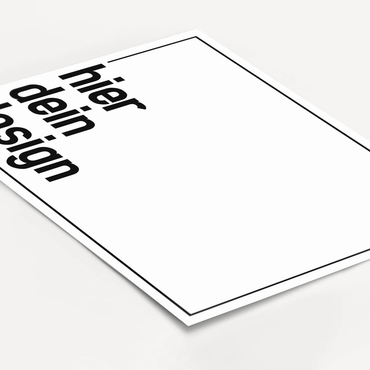 Poster Dein Design Querformat-Personalisiertes Poster-famprints-personalisiertes-Geschenk