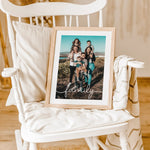 Familienposter mit Foto-famprints-Personalisiertes Poster-Das Familienposter mit Foto kannst du mit deinem persönlichen Foto und deiner Personalisierung individuell nach deinen Wünschen gestalten. Sende uns dein Foto und wähle ob dein Foto in Farbe oder s