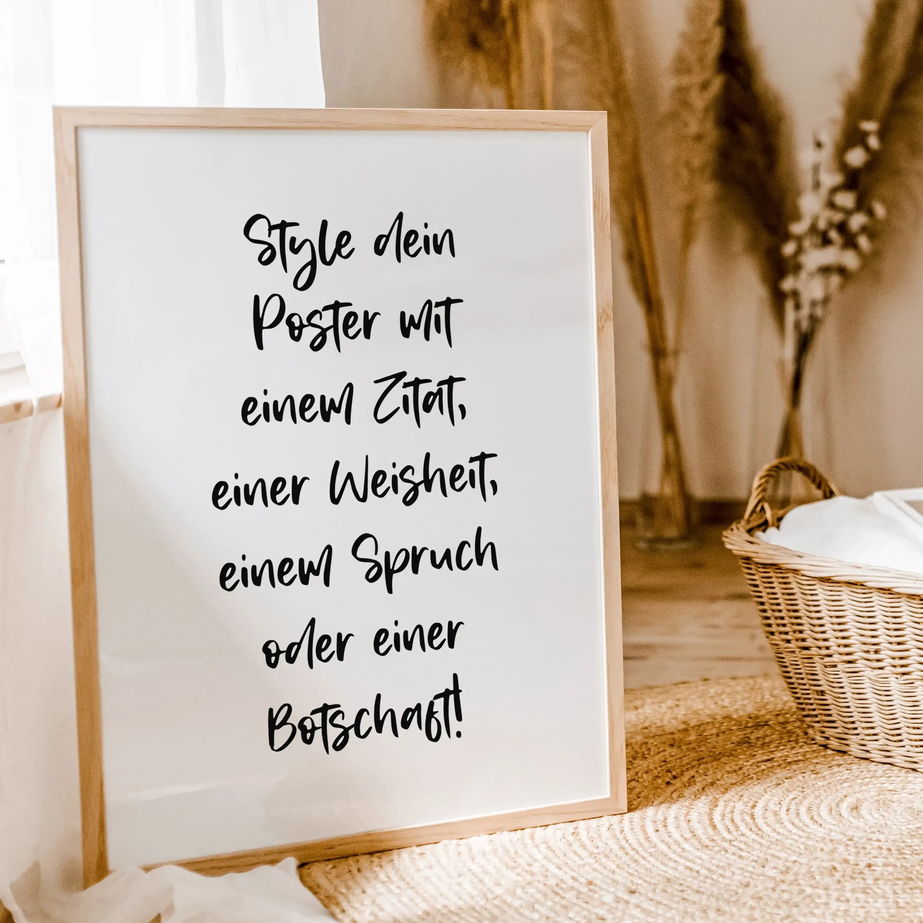 Text Poster-famprints-Personalisiertes Poster-Hast du auch schon lange das Gefühl, dass an deiner Wand etwas fehlt? Dann hat famprints die perfekte Lösung für dich: Unser individuelles Text Poster. Von einem lustigen Spruch bis hin zu einem kunstvollen Zi