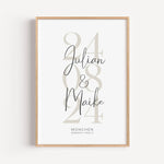 Datum Poster Koordinaten-famprints-Personalisiertes Poster-Entdecke das einzigartige Datum Poster Koordinaten! Personalisiere dieses besondere Poster mit dem Datum, den Namen, dem Ort und den Koordinaten, die für dich eine besondere Bedeutung haben. Egal