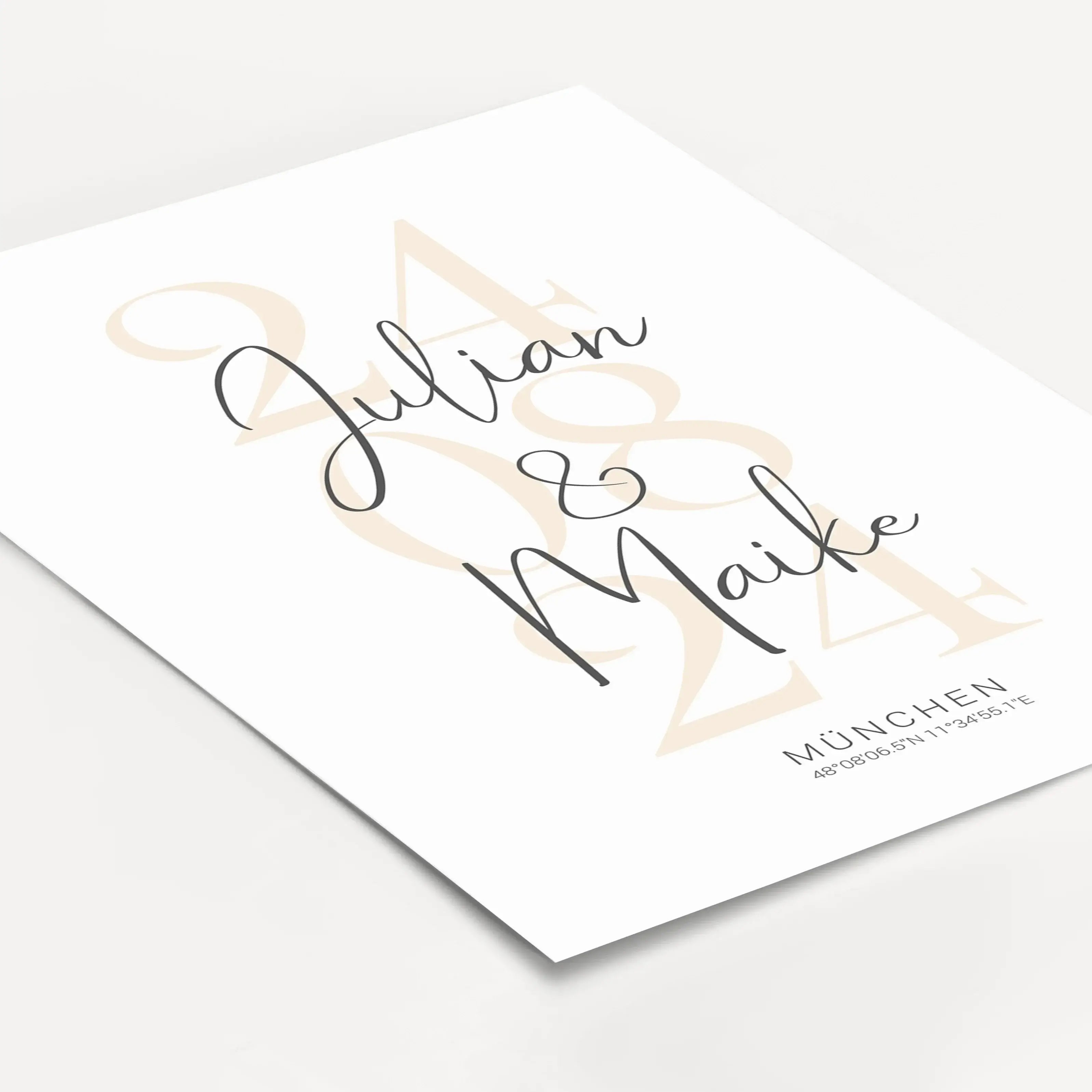 Datum Poster Koordinaten-Personalisiertes Poster-famprints-Ein Datum Poster Koordinaten macht aus einem besonderen Tag ein persönliches Kunstwerk für dein Zuhause. Ob Kennenlernen, Hochzeit, Geburt oder ein anderer wichtiger Moment, du hältst genau das Da