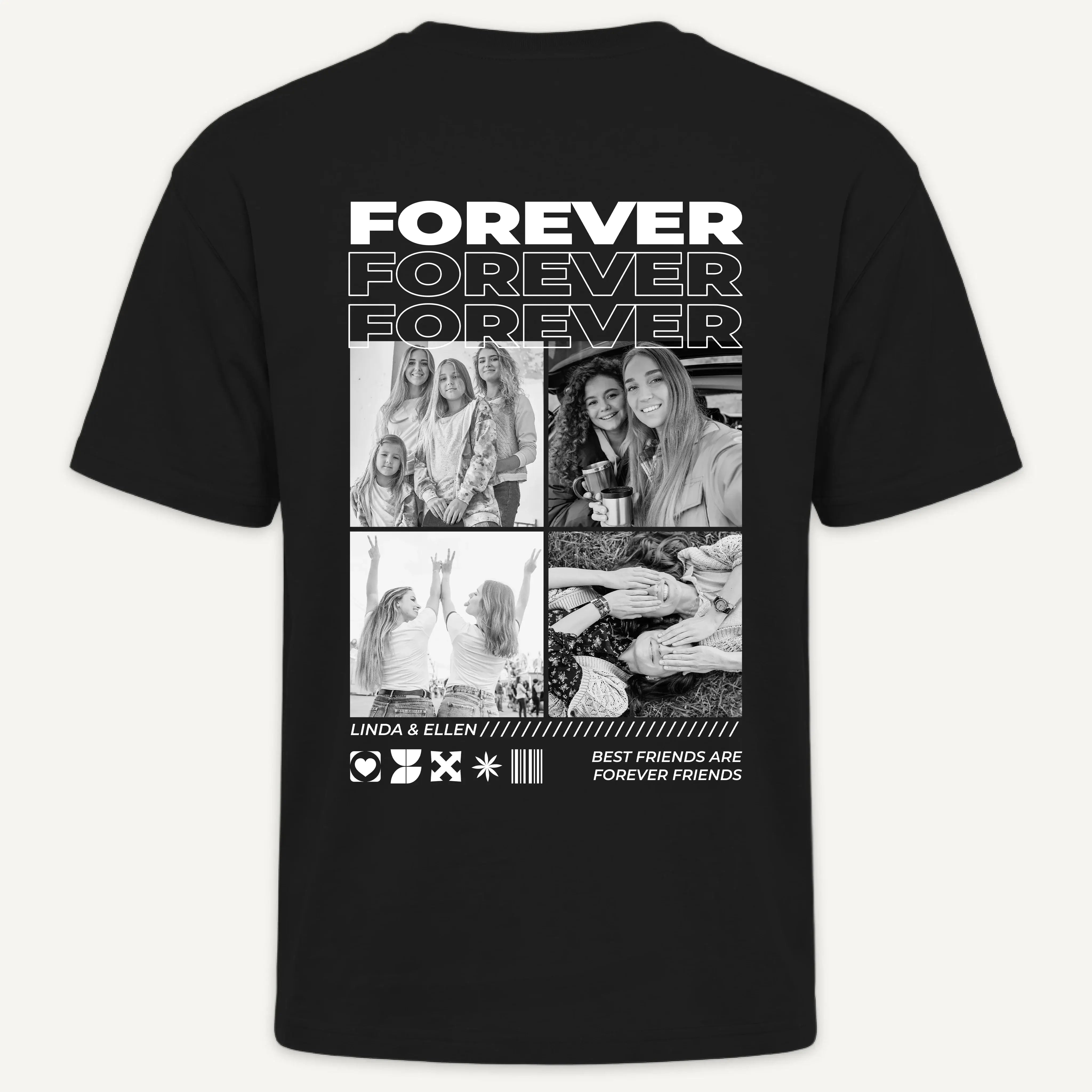 T-Shirt - Personalisiertes T-Shirt FOREVER - personalisiert