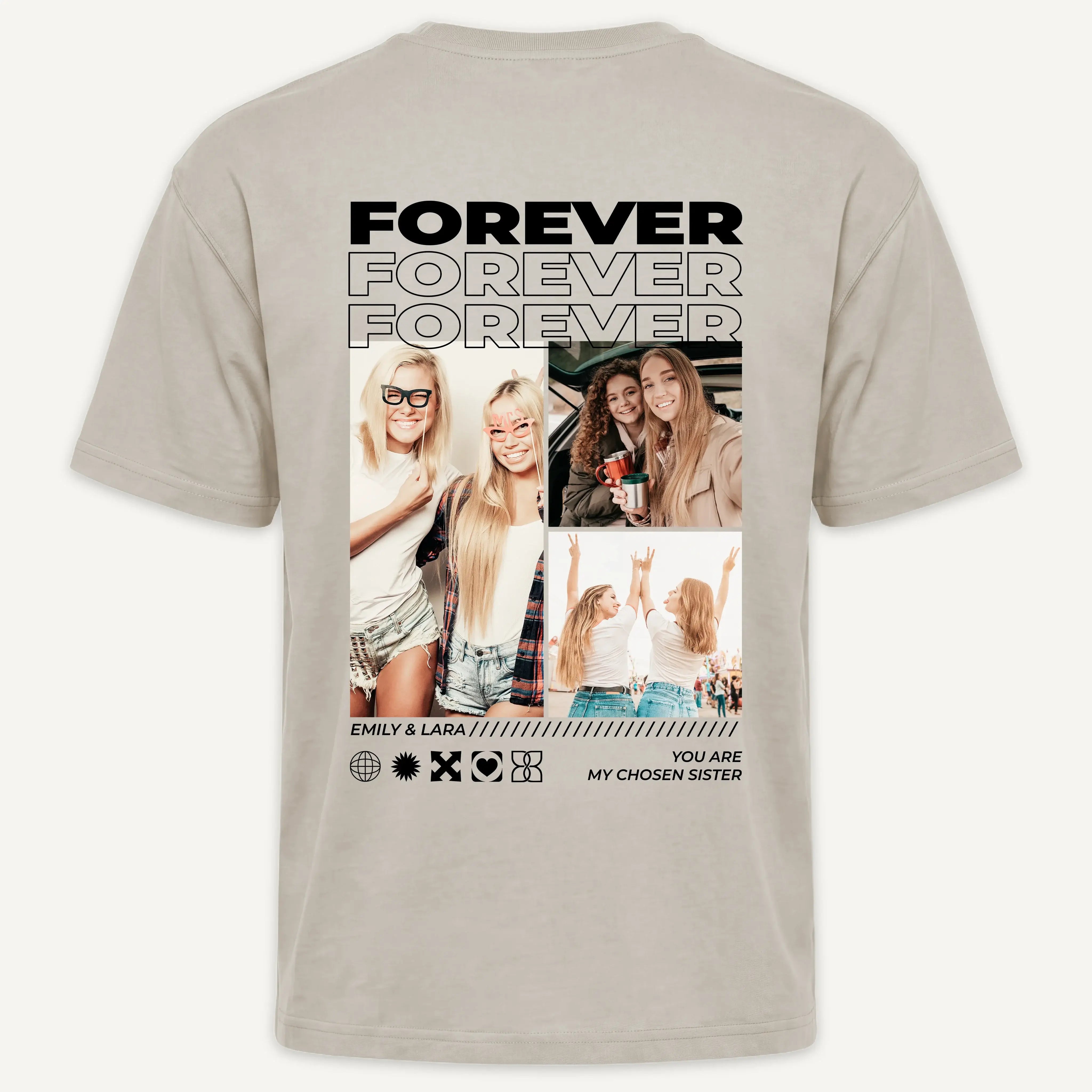 T-Shirt - Personalisiertes T-Shirt FOREVER - personalisiert