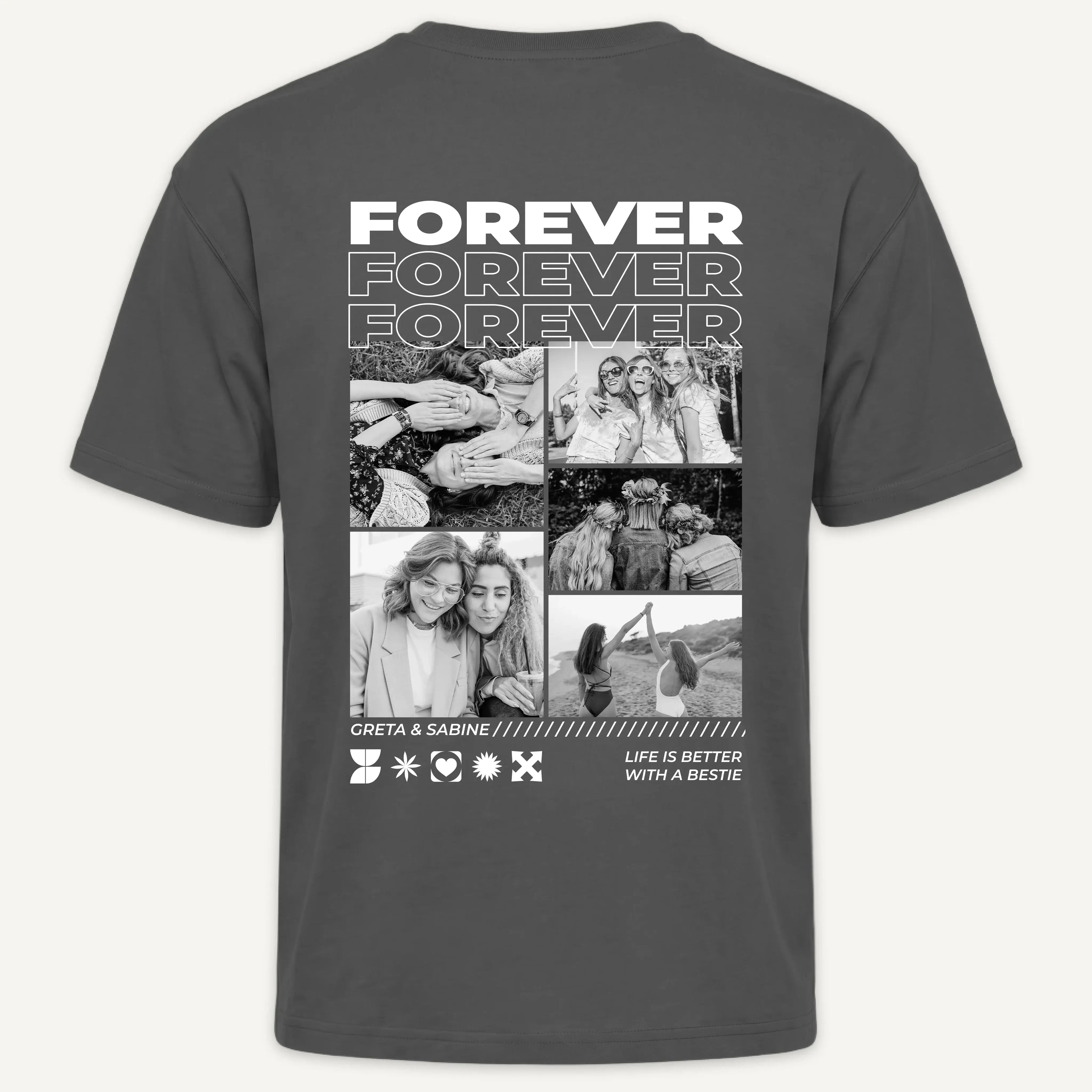 T-Shirt - Personalisiertes T-Shirt FOREVER - personalisiert
