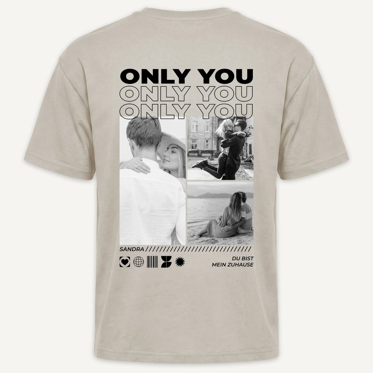 T-Shirt - Personalisiertes T-Shirt ONLY YOU - personalisiert