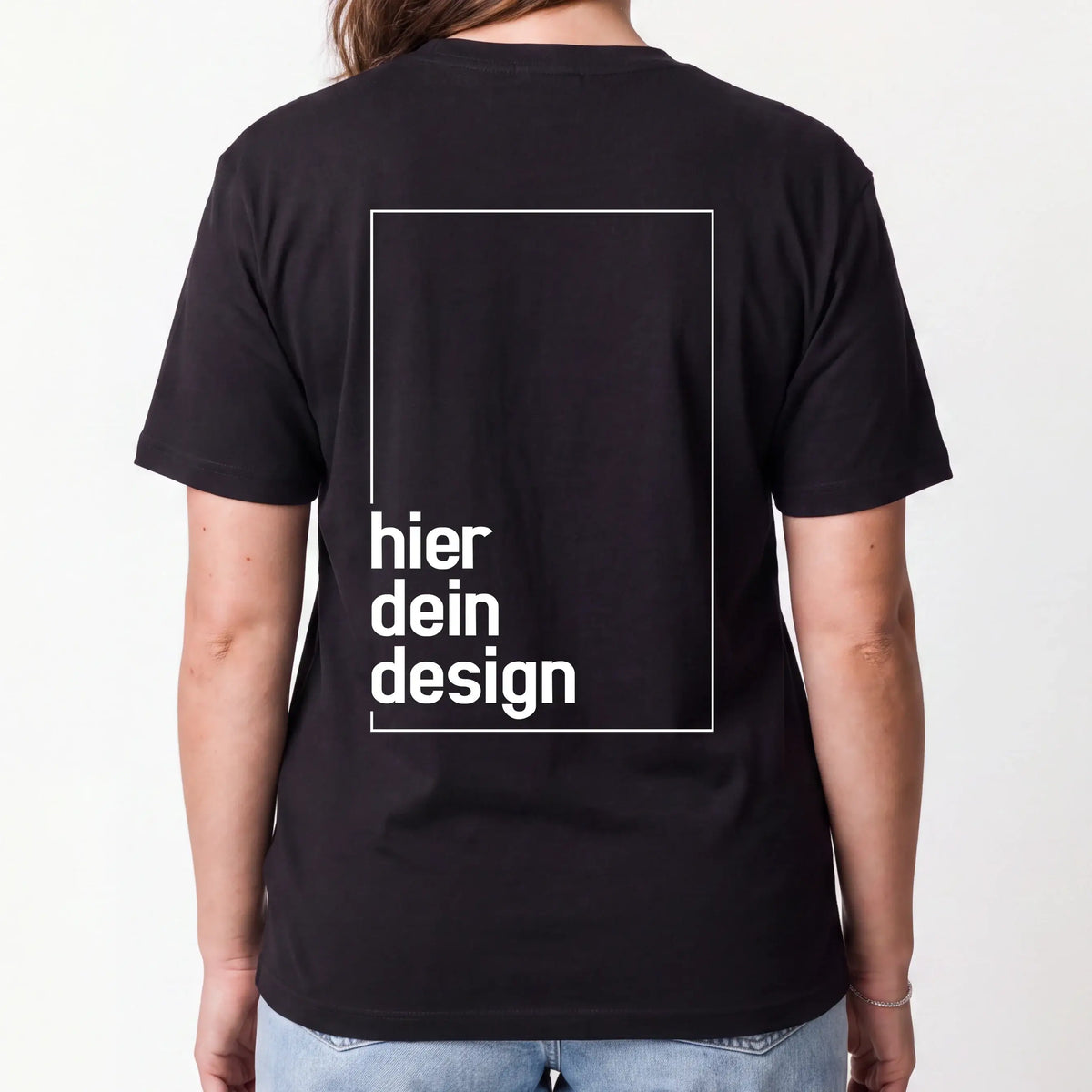 T-Shirt Dein Design - 1-seitig-T-Shirt-famprints-personalisiertes-shirt