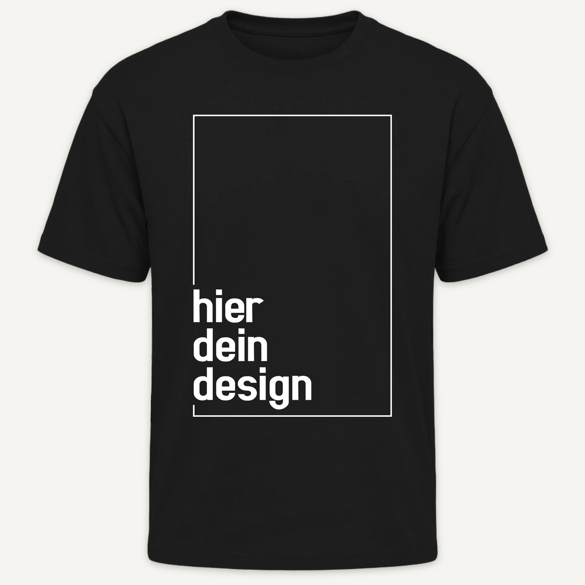 T-Shirt Dein Design - 1-seitig-T-Shirt-famprints-personalisiertes-shirt