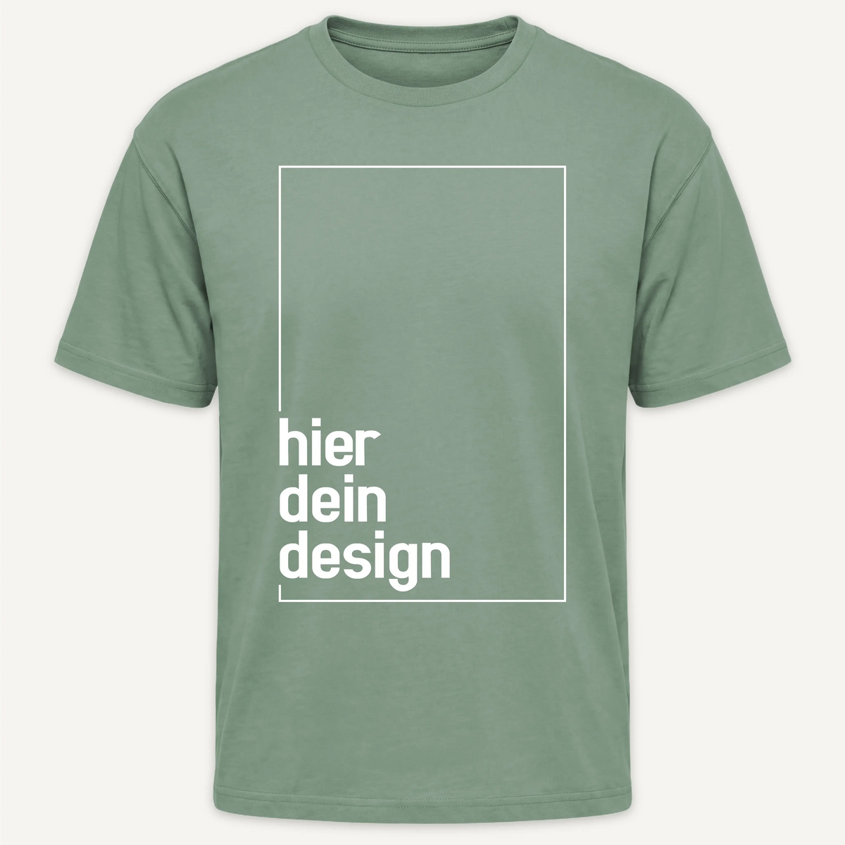 T-Shirt Dein Design - beidseitig-T-Shirt-famprints-personalisiertes-Shirt