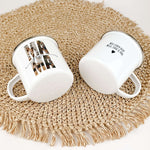 Emaille Tasse beste Mama-famprints-Emaille Tasse-Entdecke die perfekte Art, deiner Mama zu zeigen, wie viel sie dir bedeutet: unsere personalisierte Emaille Tasse beste Mama. Diese Tasse ist nicht nur ein praktisches Geschenk, sondern ein liebevolles Stat