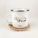 Emaille Tasse Flugzeug-Emaille Tasse-famprints-Entdecke unsere einzigartige Emaille Tasse Flugzeug – das perfekte Geschenk für kleine Flugzeugfans! Die Tasse zeigt vier verschiedene Flugzeug-Designs in stilvoller Wasserfarbe-Optik, die Kinderherzen höhers