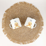 Emaille Tasse Küken Portrait-famprints-Emaille Tasse-Entdecke die bezaubernde Emaille Tasse Küken Portrait, die sich perfekt als personalisiertes Geschenk eignet! Mit einem liebevoll gestalteten Küken in Aquarell-Optik wird diese Emaille Tasse zum echten