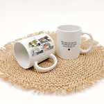 Tasse bester Papa-famprints-Keramik Tasse-Entdecke die Tasse bester Papa – das ideale Geschenk, das sofort Freude bringt! Mit dieser personalisierten Keramiktasse schaffst du unvergessliche Momente, indem du die Lieblingsfotos deines Vaters hinter den Buc