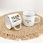 Emaille Tasse bester Papa-famprints-Emaille Tasse-Überrasche deinen Papa mit einer ganz besonderen Emaille Tasse bester Papa, die nicht nur praktisch ist, sondern auch von Herzen kommt. Diese personalisierte Tasse ist mehr als nur ein Trinkgefäß – sie ist