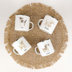 Emaille Tasse Hund-famprints-Emaille Tasse-Entdecke die perfekte Emaille Tasse für kleine Hundeliebhaber! Diese personalisierte Tasse bringt nicht nur Freude, sondern auch einen Hauch von Individualität in den Alltag deines Kindes. Stell dir vor, wie dein
