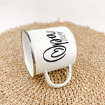 Emaille Tasse Du wirst Opa-famprints-Emaille Tasse-Entdecke die Emaille Tasse "Du wirst Opa" – das perfekte Geschenk für werdende Großeltern! Diese Tasse bietet dir die Möglichkeit, eine persönliche Widmung und das Jahr hinzuzufügen, und sorgt für unverge