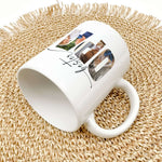 Tasse bester Opa-famprints-Keramik Tasse-Überrasche deinen Opa mit einer ganz besonderen Tasse, die nicht nur ein praktisches Alltagsobjekt ist, sondern auch ein emotionales Geschenk voller Erinnerungen. Diese personalisierte Keramiktasse wird sein Herz e
