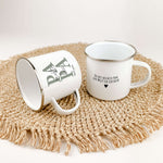 Emaille Tasse Papa seit-famprints-Emaille Tasse-Entdecke die Emaille Tasse "Papa seit" – das perfekte Geschenk für jeden Vater! Diese Tasse bietet nicht nur einen stilvollen Look, sondern auch eine persönliche Note, die sofortige Freude bereitet. Mit der