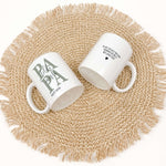 Tasse Papa seit-Keramik Tasse-famprints-Entdecke die Tasse Papa seit – das perfekte Geschenk, um Väter zu feiern und ihnen ein Lächeln ins Gesicht zu zaubern. Mit dieser personalisierten Keramik-Tasse, die Platz für die Namen der Kinder und das Jahr als P