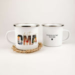 Emaille Tasse beste Oma-famprints-Emaille Tasse-Überrasche deine Oma mit der einzigartigen Emaille Tasse beste Oma – dem perfekten Geschenk, das von Herzen kommt. Diese persönliche Oma Tasse vereint Funktionalität mit emotionalem Wert und verkörpert eure
