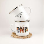 Emaille Tasse beste Oma-famprints-Emaille Tasse-Überrasche deine Oma mit der einzigartigen Emaille Tasse beste Oma – dem perfekten Geschenk, das von Herzen kommt. Diese persönliche Oma Tasse vereint Funktionalität mit emotionalem Wert und verkörpert eure