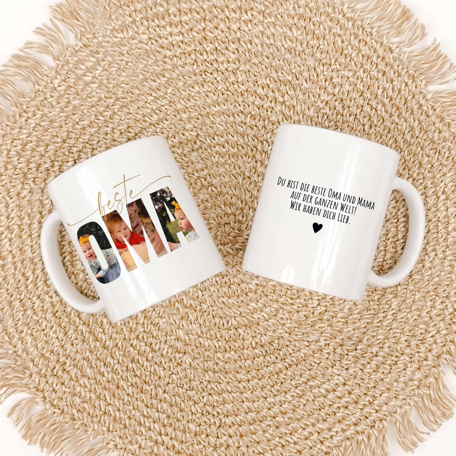 Tasse beste Oma-famprints-Keramik Tasse-Entdecke die Tasse "bester Oma" – das perfekte Geschenk, das sofort Freude bereitet und ein Lächeln auf das Gesicht deiner Oma zaubert. Mit dieser personalisierten Keramiktasse schaffst du eine emotionale Verbindung