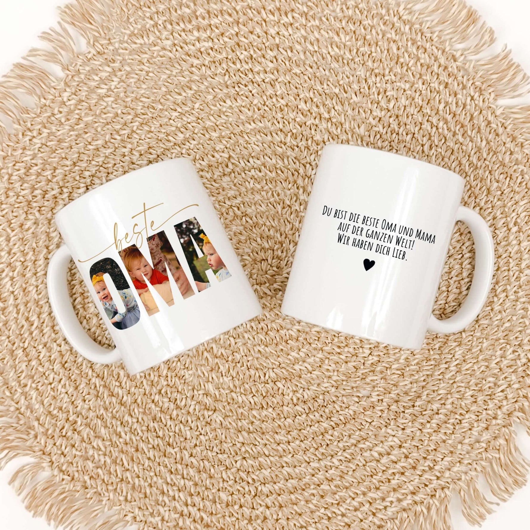 Tasse beste Oma-famprints-Keramik Tasse-Entdecke die Tasse "bester Oma" – das perfekte Geschenk, das sofort Freude bereitet und ein Lächeln auf das Gesicht deiner Oma zaubert. Mit dieser personalisierten Keramiktasse schaffst du eine emotionale Verbindung