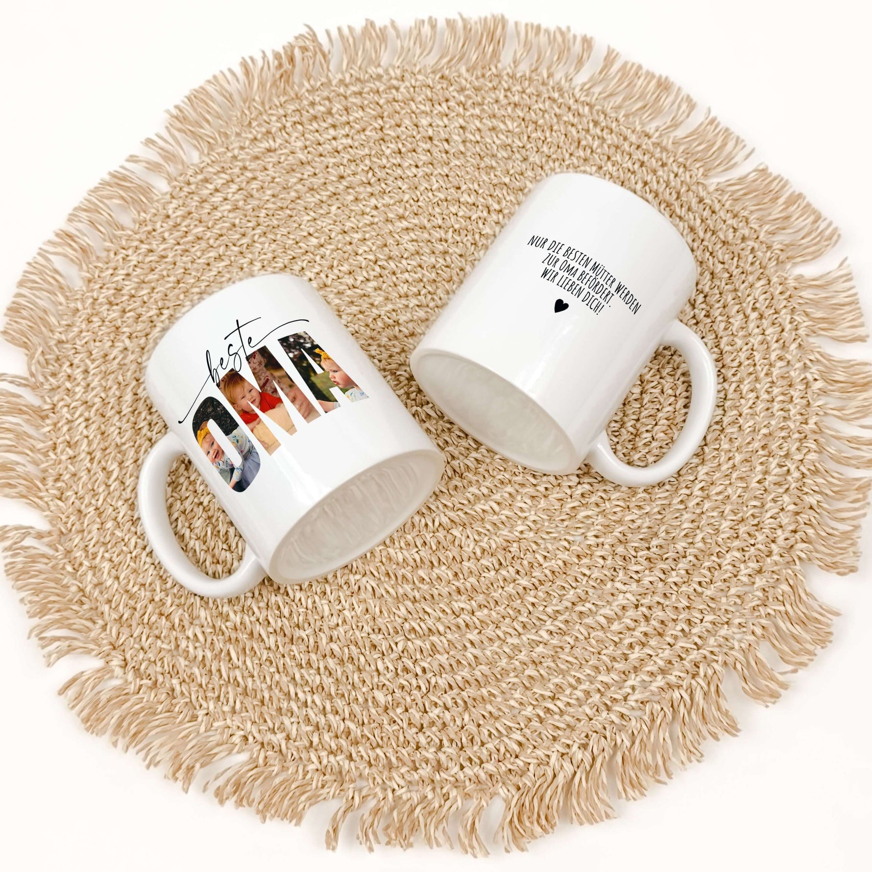 Tasse beste Oma-famprints-Keramik Tasse-Entdecke die Tasse "bester Oma" – das perfekte Geschenk, das sofort Freude bereitet und ein Lächeln auf das Gesicht deiner Oma zaubert. Mit dieser personalisierten Keramiktasse schaffst du eine emotionale Verbindung