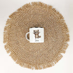 Emaille Tasse Waschbär-famprints-Emaille Tasse-Entdecke die bezaubernde Emaille Tasse Waschbär – ein echtes Highlight für jedes Kind! Diese personalisierte Emaille Tasse wird mit dem Namen deines kleinen Lieblings versehen und sorgt garantiert für strahle
