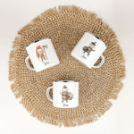 Emaille Tasse Wikinger-famprints-Emaille Tasse-Entdecke die einzigartige Emaille Tasse Wikinger, die nicht nur ein praktisches Trinkgefäß, sondern auch ein bezauberndes und personalisiertes Geschenk für kleine Helden ist! Diese Emaille Tasse personalisier