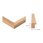 Manufaktur Holz Rahmen Eiche natur-famprints-Bilderrahmen-Jedes personalisierte Poster ist einzigartig und verdient es, in einem besonderen Bilderrahmen gezeigt zu werden. Unser hochwertiger Manufaktur Holz Bilderrahmen in Eiche natur wird nach deiner Bes
