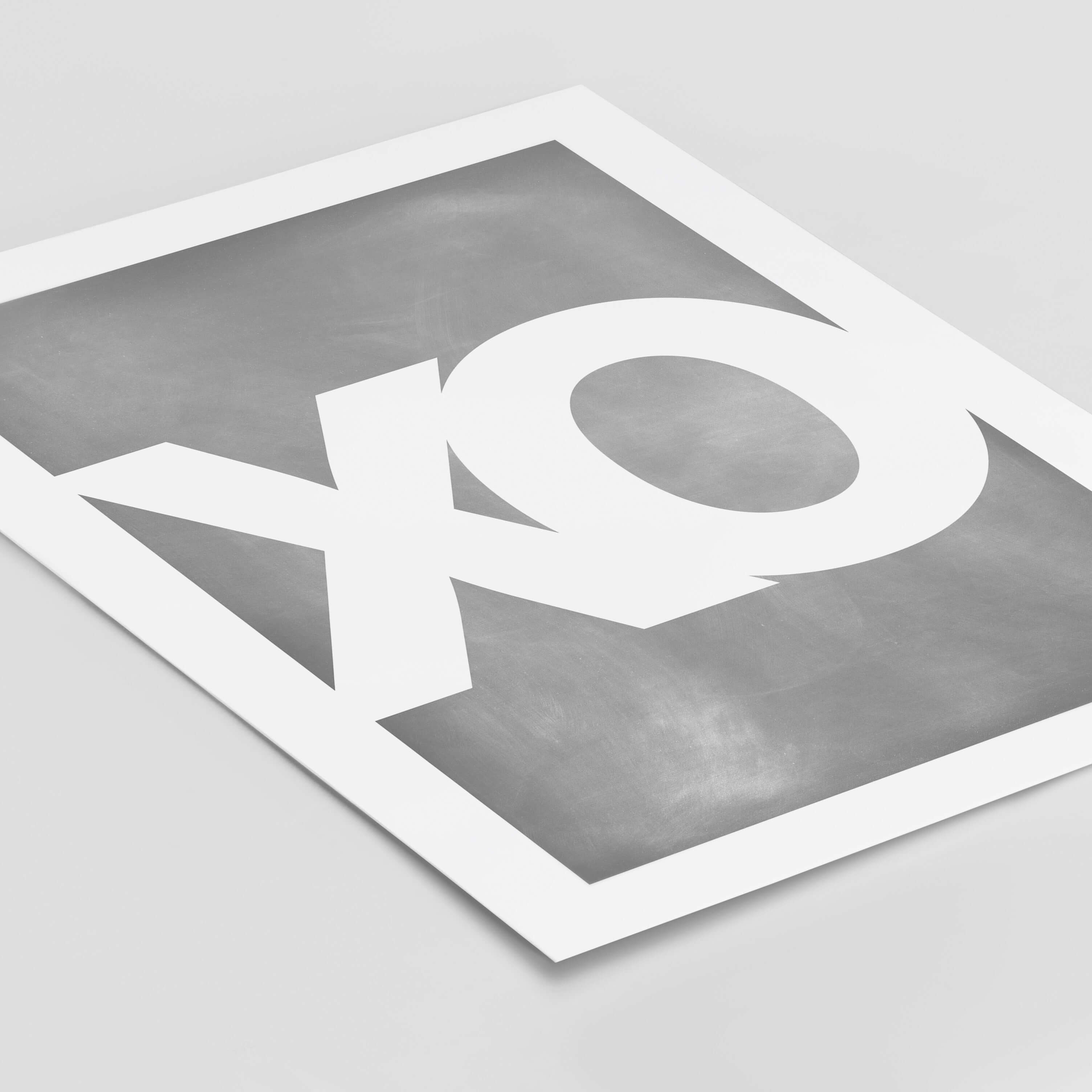 Poster 'XO' BF alt, schwarz weiß Poster, Sprüche Poster Poster Größe: Digitaler Download, 13x18cm, 21x30cm, 30x40cm, 40x50cm, 50x70cm, 61x91cm famprints